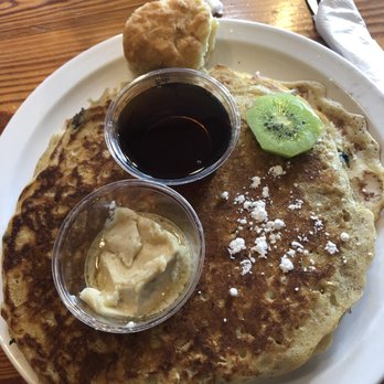 The Basics - Bleuberry Oatmeal Pancakes - Southern Near Me - Wilmington, North Carolina