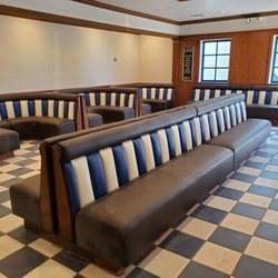 KenTeck Custom Upholstery - Leatherby's (former Mimi's) Orem Custom ReUpholstery Booths