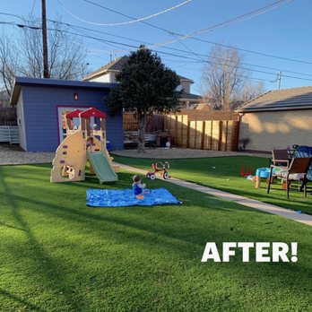 Denver Tree and Landscape - After! The rock and edging are stunning! - Tree Services Near Me Denver Tree and Landscape - After! The rock and edging are stunning! - Tree Services Near Me