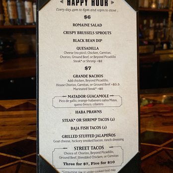 Matador West Seattle - HH menu - Mexican Near Me - Seattle, Washington Matador West Seattle - HH menu - Mexican Near Me - Seattle, Washington