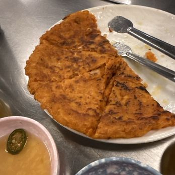 Baekjeong - Kimchi pancake - Korean Near Me - Irvine, California