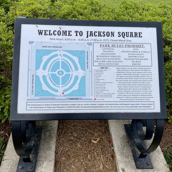 Jackson Square - Map of the park and statues - Parks Near Me - New Orleans, Louisiana