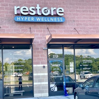 Restore Hyper Wellness - Building entrance - IV Hydration Near Me - Cranberry Township, Pennsylvania Restore Hyper Wellness - Building entrance - IV Hydration Near Me - Cranberry Township, Pennsylvania