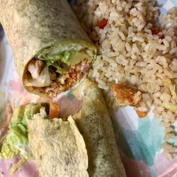 The Lime Restaurant - Blacked Chicken Roll/Wrap