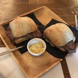 Os Bons Malandros - Steak sandwich, perfect to split