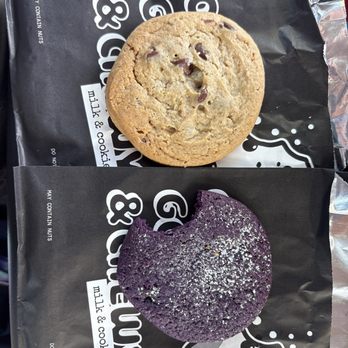 Milk & Cookies - Ube and Chocolate Chip - Bakeries Near Me - Santa Ana, California Milk & Cookies - Ube and Chocolate Chip - Bakeries Near Me - Santa Ana, California