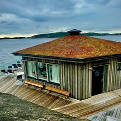 Hovås Kallbadhus Restaurant - What a grand view by the sea !!!