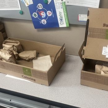 Panera Bread - Hot mess of a catered breakfast display - Sandwiches Near Me - Marietta, Georgia
