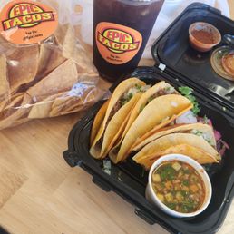 First time trying this location Birria tacos are delicious and the salsas have a great spicy. First time trying this location Birria tacos are delicious and the salsas have a great spicy.