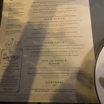 Monteverde - Menu - Italian Near Me - Chicago, Illinois
