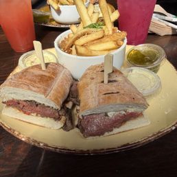 Grilled Grass Fed Steak Sandwich