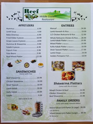 REEF MIDDLE EASTERN RESTAURANT - Updated July 2025 - 12 Photos & 11