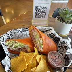 Pressed Cafe - Turkey Lunch Wrap