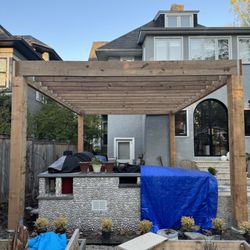 AM Designs - 14x20 Cedar Pergola