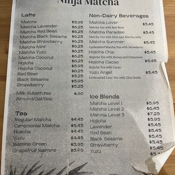 Ninja Matcha - Coffee & Tea Near Me - Houston, Texas