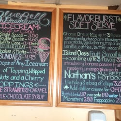 ConeHeads Ice Cream - Menu