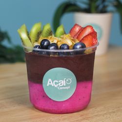 Acai Concept - Acai and dragon fruit bowl