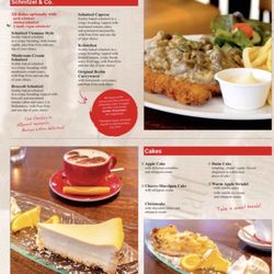 Café Extrablatt - Schnitzel & dessert menu