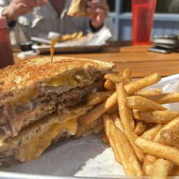 Cowboy Burger Grilled Cheese