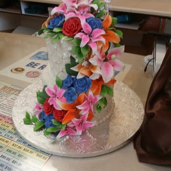 Wildewood Pastry Shop - The wedding cake which matched our flowers! - Bakeries Near Me - California, Maryland Wildewood Pastry Shop - The wedding cake which matched our flowers! - Bakeries Near Me - California, Maryland