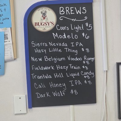 Menu photo 1 Bugsy's Grill & Brews Stockton, CA