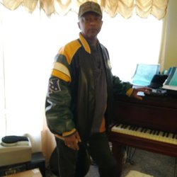 Living Proof Music - Mark with his baby grand piano