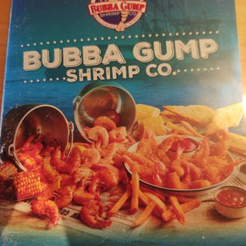 Bubba Gump Shrimp - The menu - Southern Near Me - Daytona Beach, Florida