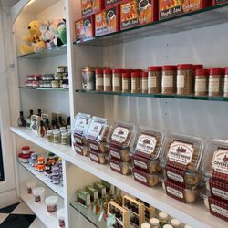 Red Barn Ice Cream - Cookies on a display shelf