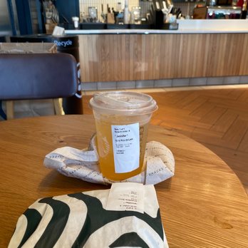 Starbucks - GM! My reg: Iced Peach Green Tea & Impossible Breakfast Sandwich - Coffee & Tea Near Me - Bloomington, Indiana Starbucks - GM! My reg: Iced Peach Green Tea & Impossible Breakfast Sandwich - Coffee & Tea Near Me - Bloomington, Indiana