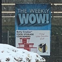 Dollar Tree - The weekly wow is weak this week!