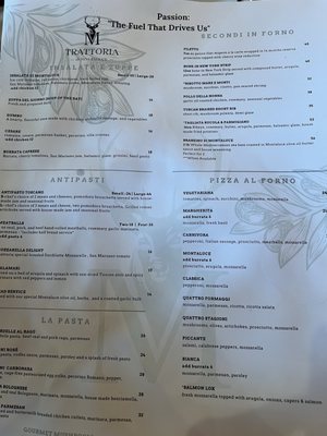Menu photo 6 Trattoria di Montaluce Dahlonega, GA Menu photo 6 Trattoria di Montaluce Dahlonega, GA
