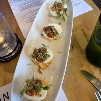 Louie's Wine Dive & Kitchen 119 - Harissa Deviled Eggs - Wine Bars Near Me - Leawood, Kansas