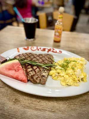 Chops & Eggs by null