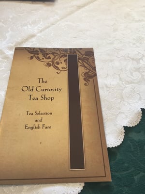 Menu photo 6 The Old Curiosity Tea Shop Markham, ON