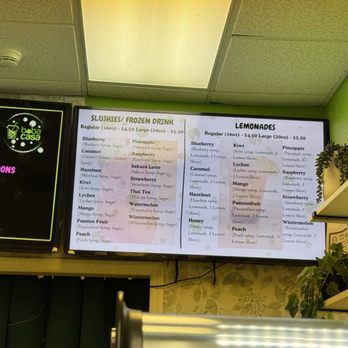 Boba Casa - Menu board - Bubble Tea Near Me - Kissimmee, Florida