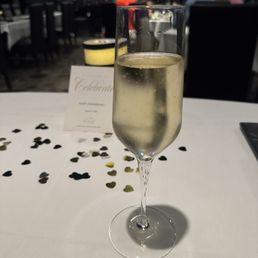 Champagne on the house Champagne on the house