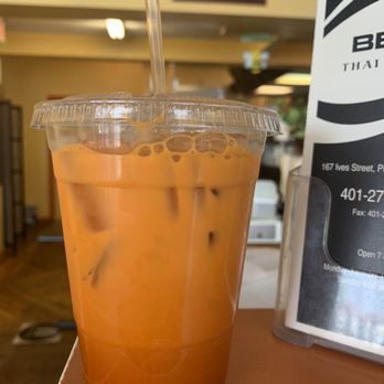 Bee's Thai Cuisine - thai iced tea 10/10 - Thai Near Me - Providence, Rhode Island