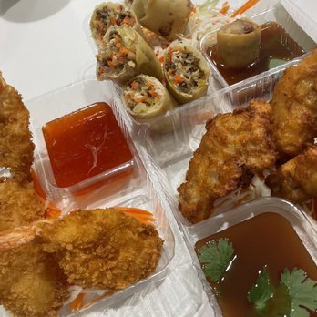 Tiny Tasties - Thai Sweet Crispy Shrimp, Thai Sweet Wings and Egg Rolls Beef - Cafes Near Me - Vancouver, Washington