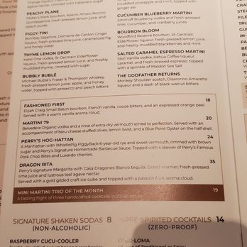 Perry's Steakhouse & Grille - Domain Northside - Mixology and Non-Alcoholic Menu (as of October 11th, 2025) - Steakhouses Near Me - Austin, Texas Perry's Steakhouse & Grille - Domain Northside - Mixology and Non-Alcoholic Menu (as of October 11th, 2025) - Steakhouses Near Me - Austin, Texas