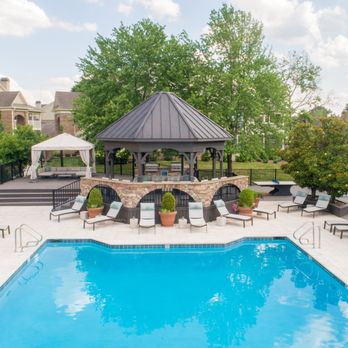 Park Place Apartments - Pool with terraced sundeck and gazebo. - Apartments Near Me - Lexington, Kentucky Park Place Apartments - Pool with terraced sundeck and gazebo. - Apartments Near Me - Lexington, Kentucky