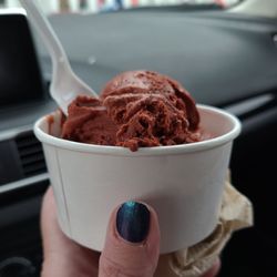 Smoothies Plus Ice Cream - Red velvet ice cream
