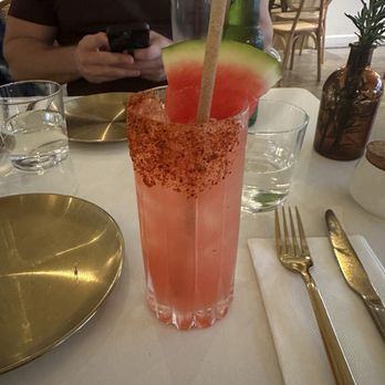 Motek - Watermelon cooler - Mediterranean Near Me - Aventura, Florida Motek - Watermelon cooler - Mediterranean Near Me - Aventura, Florida