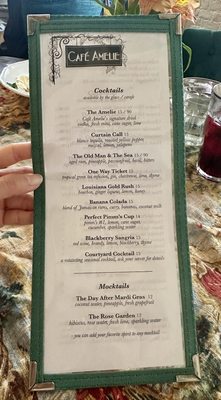 Menu photo 2 Café Amelie New Orleans, LA Menu photo 2 Café Amelie New Orleans, LA