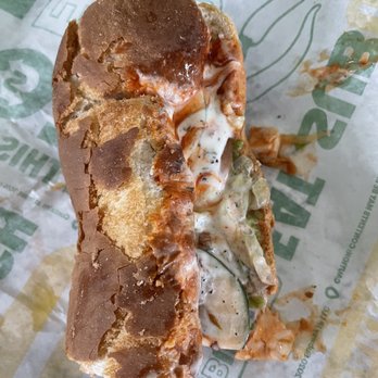 Subway - Buffalo Chicken sub - Fast Food Near Me - Corfu, New York