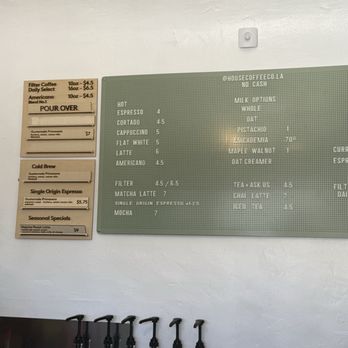 House Coffee Co. - Menu - Coffee & Tea Near Me - Los Angeles, California House Coffee Co. - Menu - Coffee & Tea Near Me - Los Angeles, California