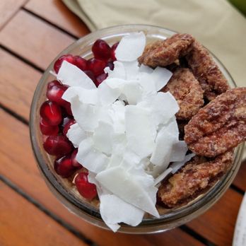 Watertable - Peacan overnight oats - New American Near Me - Huntington Beach, California