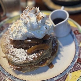 Miss Shirley's Cafe, Inner Harbor - Cinnamon apple pancakes - Breakfast & Brunch Near Me - Baltimore, Maryland Miss Shirley's Cafe, Inner Harbor - Cinnamon apple pancakes - Breakfast & Brunch Near Me - Baltimore, Maryland