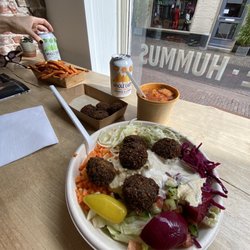 Chickpea - Falafel salad