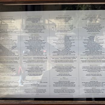 Carballeira - Fairly wide ranging menu, with something for everyone. - Seafood Near Me - Barcelona, B