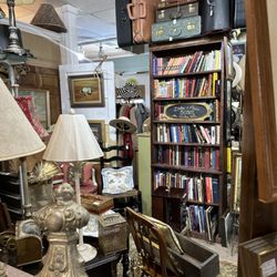 Carriage House Antique Market & Cafe - One of many booths with cool things
